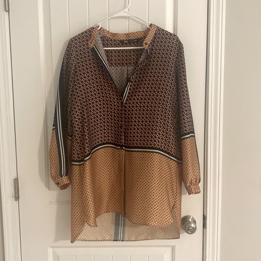 Zara button up